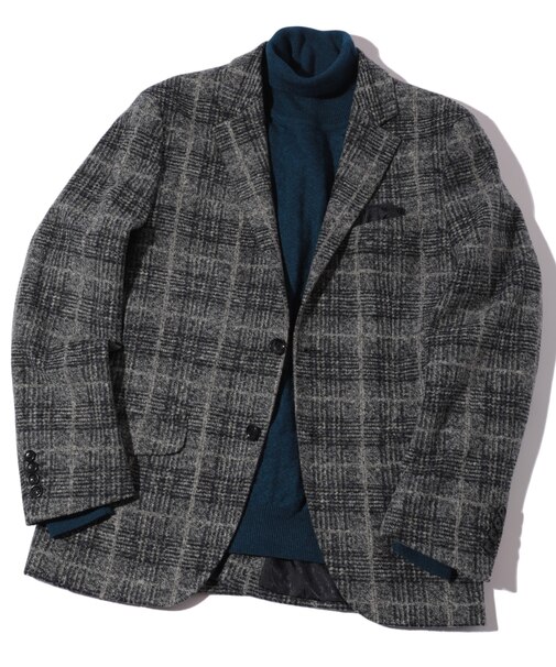 【LANIFICIO ROMA】ジャージテーラードジャケット