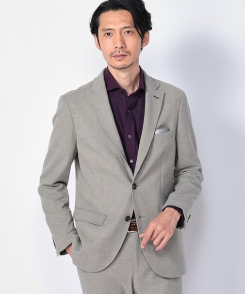起毛加工シャンブレージャケット
