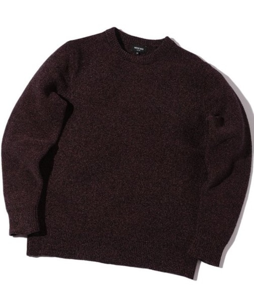 7G撚糸モールガーターニット