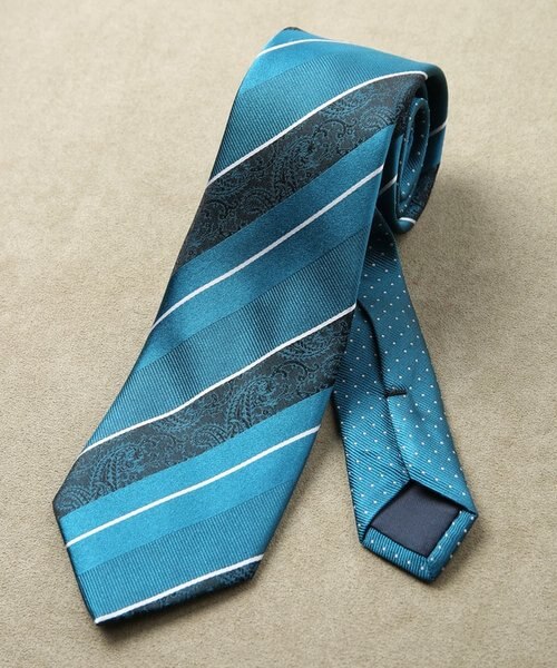 TIE YOUR TIE/タイユアタイ】ジオメトリック柄ネクタイ｜メンズビギの