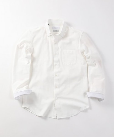 【ACTIVE TAILOR】コーコランコットン鹿の子ドレスシャツ