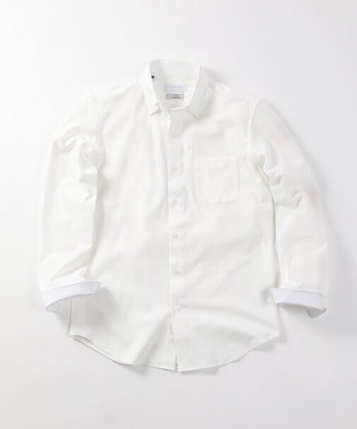 【ACTIVE TAILOR】コーコランコットン鹿の子ドレスシャツ