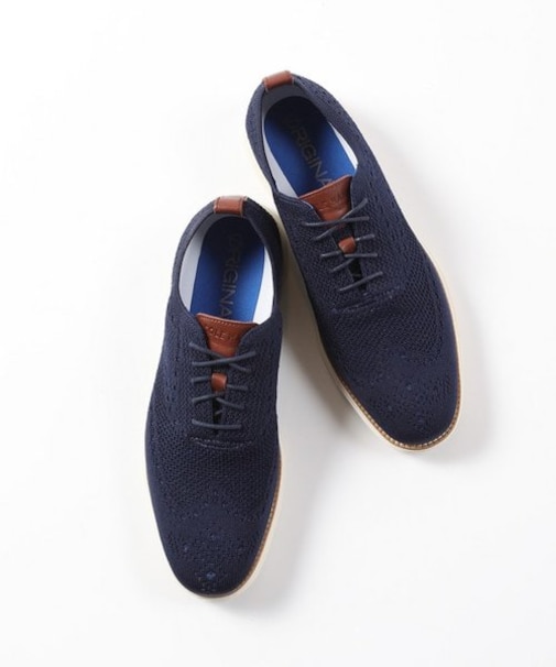 【COLE HAAN/コールハーン】ウイングチップニットシューズ