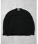 クルーネックドローコードワッフルTEE