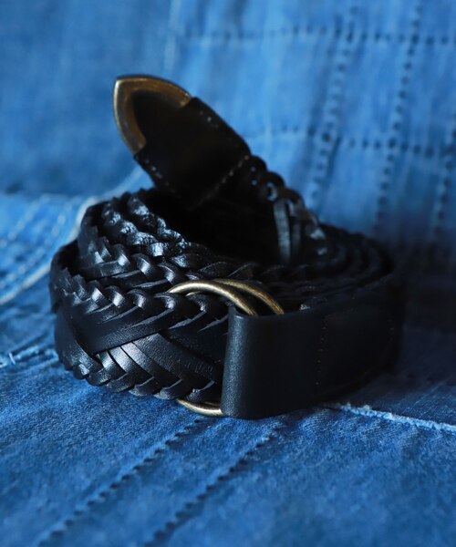 ダブルリングメッシュベルト｜メンズビギの通販｜&mall（アンドモール