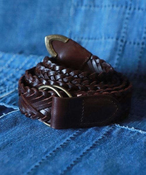 ダブルリングメッシュベルト｜メンズビギの通販｜&mall（アンドモール