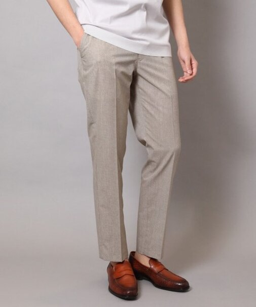 ＜COOL DOTS＞プリントスラックスパンツ（セットアップ対応）