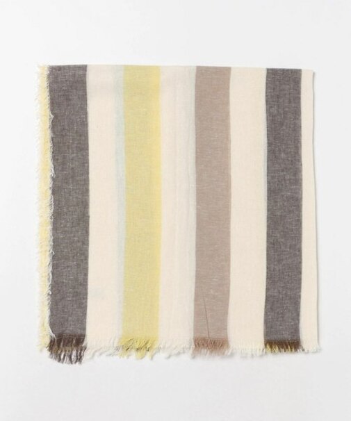 ストライプ大判ストール