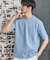 シェブロン柄リンクスジャガードTシャツ