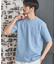 シェブロン柄リンクスジャガードTシャツ