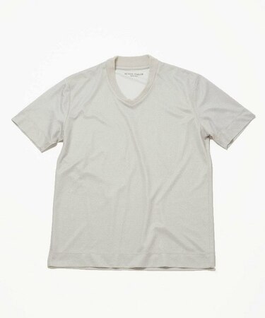 【ACTIVE TAILOR】COOLMAXツイルプリントジャージカットソー