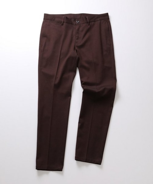TRWシャンブレーツイルストレッチスラックス