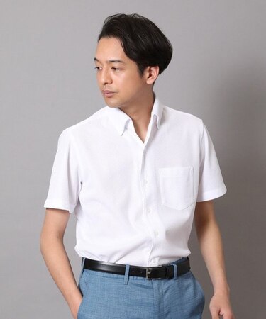 サラマックスハニカムラッセル半袖シャツ