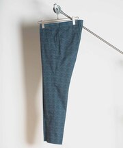 メランジプリントスラックス