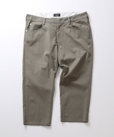 COOLMAXドビーストレッチクロップドパンツ