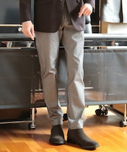 ハイパーストレッチヘリンボンパンツ【大きいサイズ対応(3L、4L) S～4L展開】