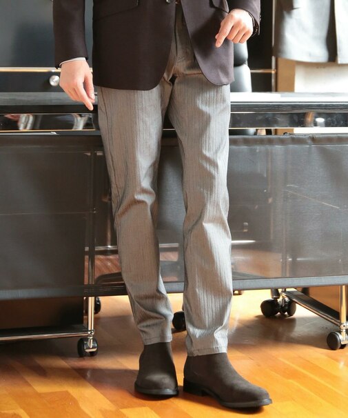 ハイパーストレッチヘリンボンパンツ【大きいサイズ対応(3L、4L) S～4L展開】