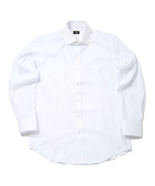 <イージーケア>クールマックスドビーストレッチビジネスシャツ