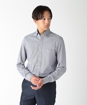 DISNOTICEDツイルジャージビジネスシャツ