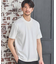 【EFFORTLESS/エフォートレス】シルケットスムースクルーネックテーラーTシャツ