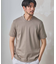 【EFFORTLESS/エフォートレス】シルケットスムースクルーネックテーラーTシャツ