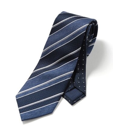 ＜クレリックタイ＞レジメンタルストライプ/ドット