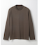 【ACTIVE TAILOR】シルケットスムースクルーネックロングカットソー
