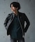 SHEEP LEATHER/シープレザー シングルライダースジャケット