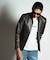 SHEEP LEATHER/シープレザー シングルライダースジャケット