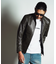 SHEEP LEATHER/シープレザー シングルライダースジャケット