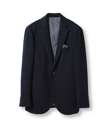 3D千鳥格子ジャージジャケット