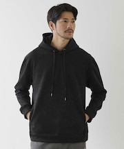 フェイクスエードプルオーバーパーカー