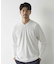 リンクスジャガード　リブニットソーTシャツ