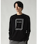 ＊WEB限定 バックフラワープリント ルーズフィットロンT