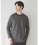 <UNION STATION by MEN'S BIGI>ジオメトリックジャガードロンT