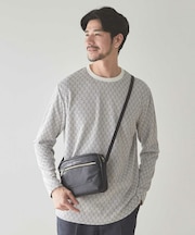 <UNION STATION by MEN'S BIGI>ジオメトリックジャガードロンT