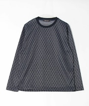 <UNION STATION by MEN'S BIGI>ジオメトリックジャガードロンT