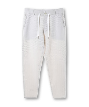 【ACTIVE TAILOR】ヘリンボーンニットパンツ