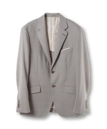 ミックスヤーン/ポップサックテーラードジャケット