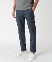 ＜ON/OFF兼用＞シャドーヘリンボーンストレッチパンツ