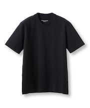 【ACTIVE TAILOR/アクティブテイラー】シルケットスムースクルーネックTシャツ＜接触冷感 / UVカット＞