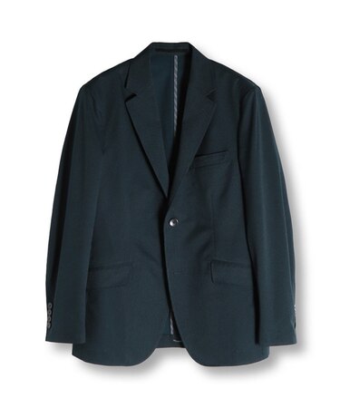 COOL DOTS メランジプリントジャケット〈イージーケア/吸水速乾〉