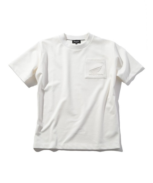 【HONDA / ホンダ】別注 バイクエンブレムポケットTEE