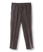 コットンリネン楊柳サッカースラックスパンツ