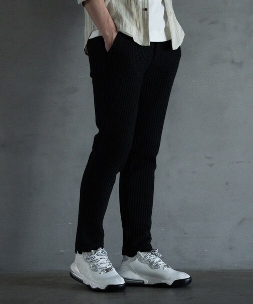 ジャージーテーパードイージーパンツ