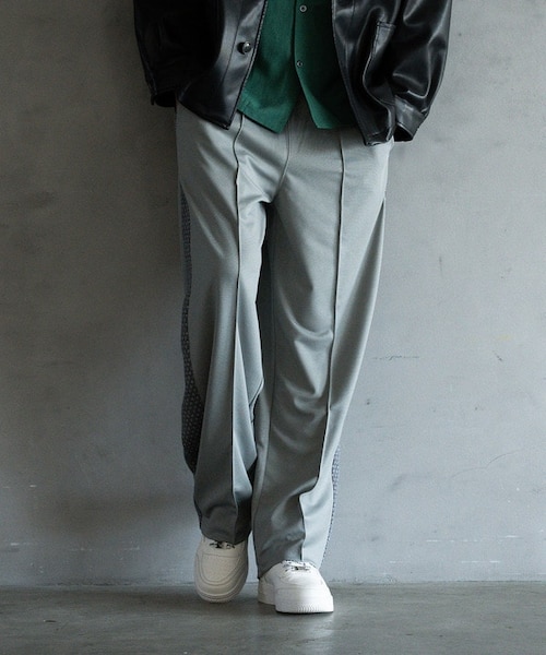 ジャガードワイドトラックパンツ｜メンズビギの通販｜&mall（アンド