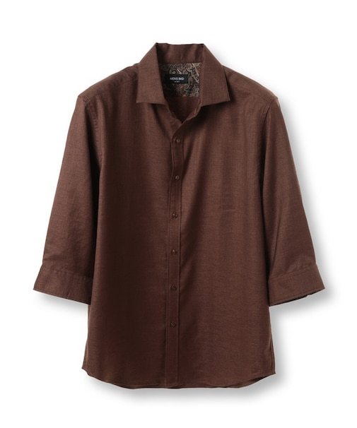 オクシィジュエルストレッチ七分袖シャツ〈ストレッチ〉
