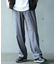 *WEB限定 テーパードリラックスワイドパンツ