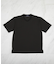 ストライプウェーブジャガード VネックTシャツ