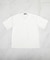 ストライプウェーブジャガード VネックTシャツ